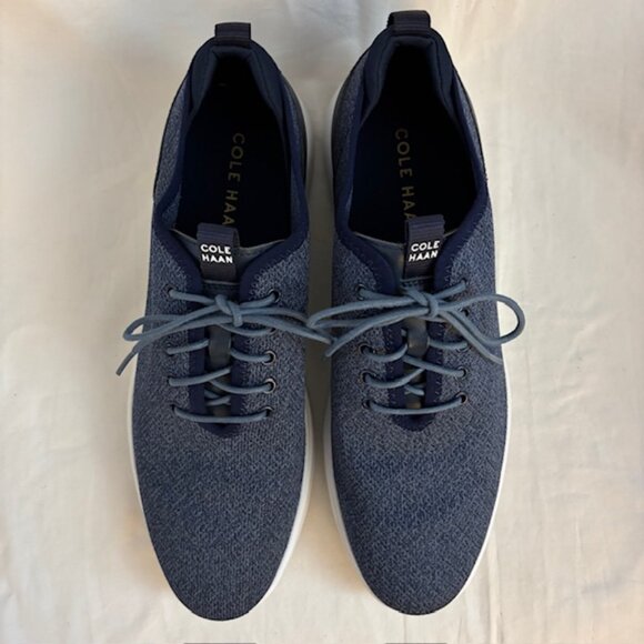 Cole Haan Men's Grand Plus Essex Distance Knit Oxford Sneaker Shoe Size 11 1/2M - Picture 2 of 14